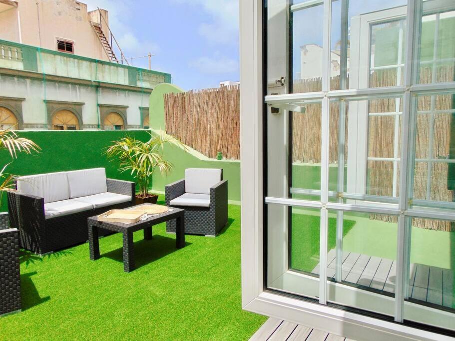 Traditional Townhouse With Private Rooftop Terrace Las Palmas Exterior photo